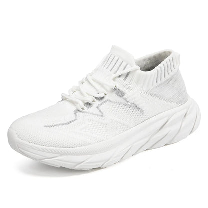 Women’s High Top Slip On Sneakers Breathable Knit 7