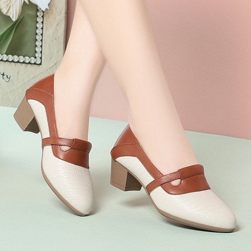 Women’s Loafers Thick Heel 0
