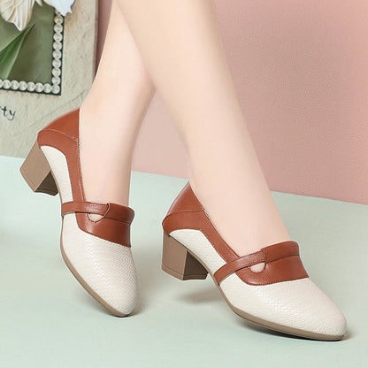 Women’s Loafers Thick Heel 0