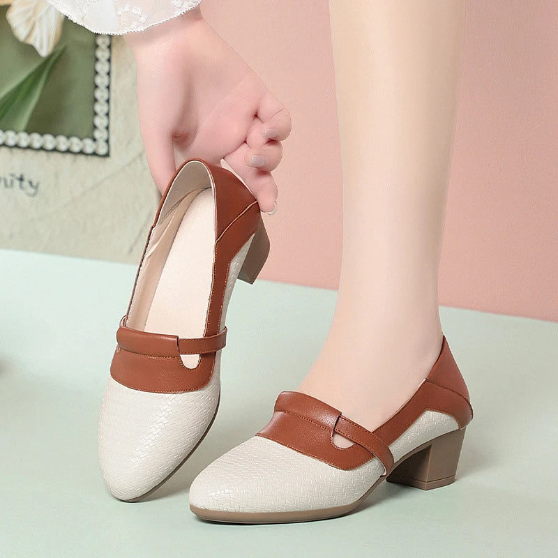 Women’s Loafers Thick Heel 2