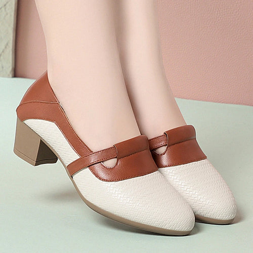 Women’s Loafers Thick Heel 5