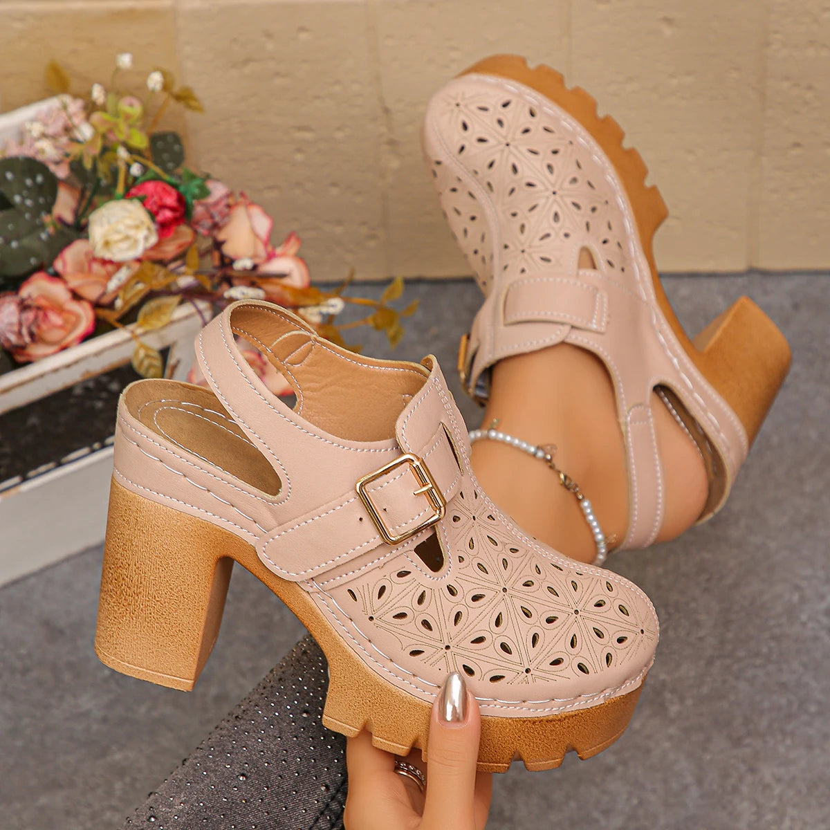 Women's Sandals Thick Bottom 2