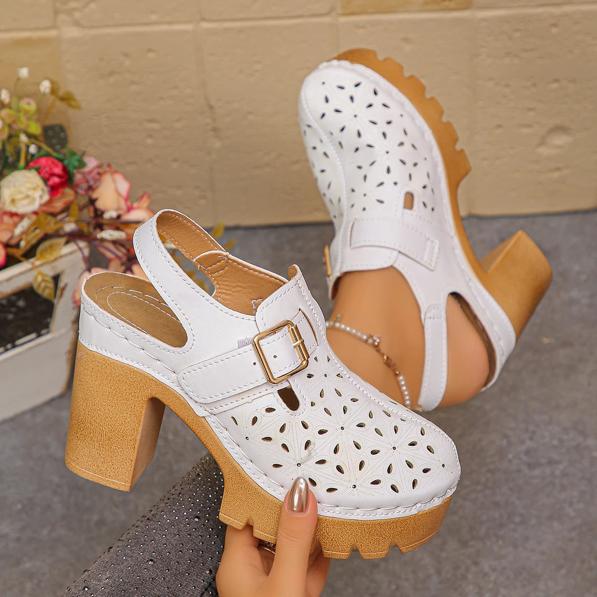 Women's Sandals Thick Bottom 3