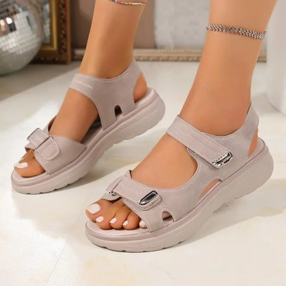 Women's Wedge Sandals Casual Fit 2