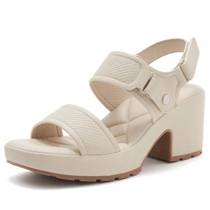 Womens Platform Sandals High Heel Non Slip 2