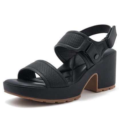 Womens Platform Sandals High Heel Non Slip 4