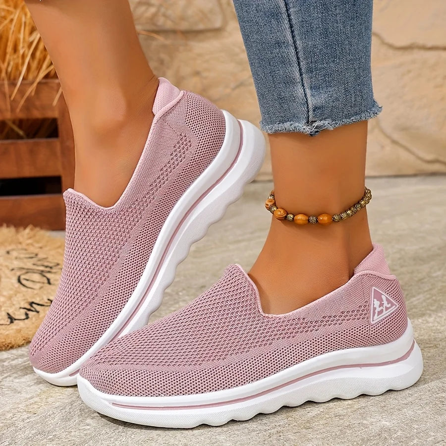 Womens Slip On Sneakers Soft Sole 0