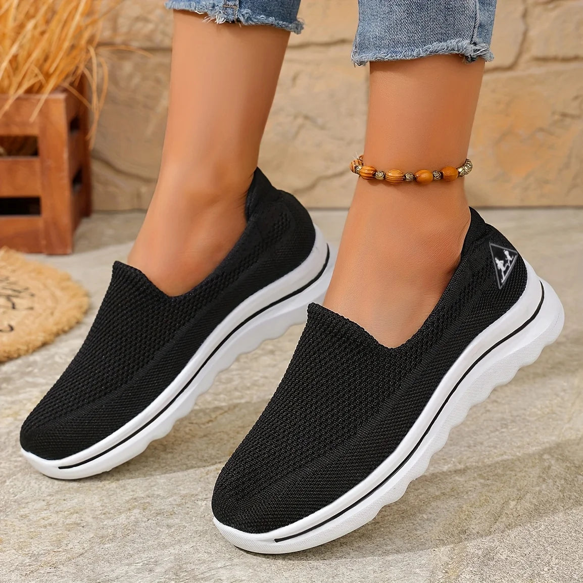 Womens Slip On Sneakers Soft Sole 5