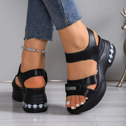 Womens Wedge Sandals Platform Thick Sole 3