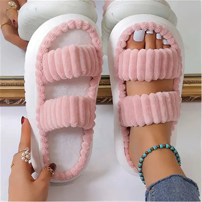 Orthopedic Double Strap Platform Sandals