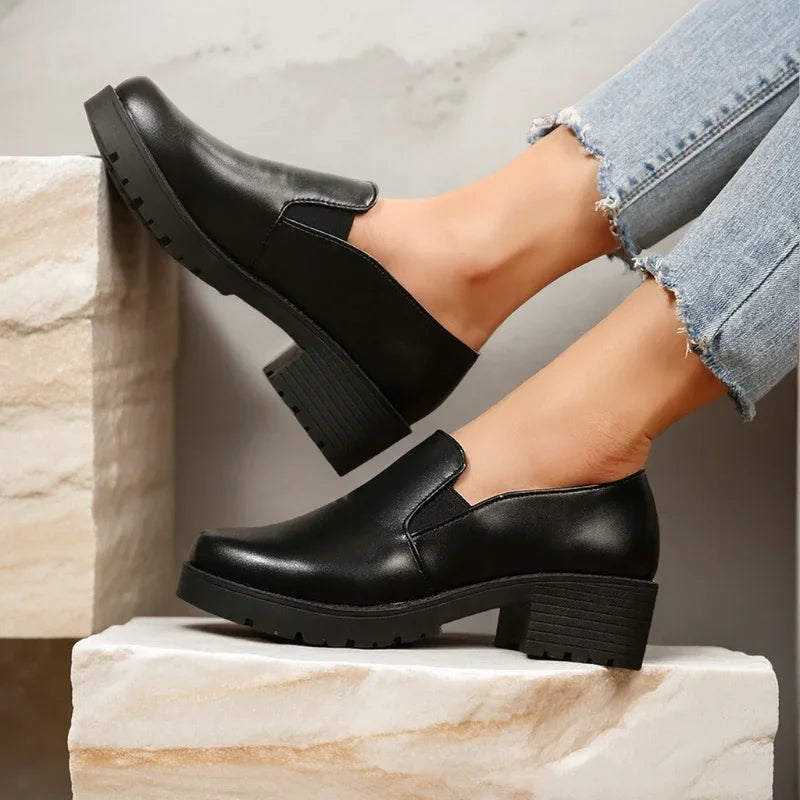 Women's Thick Sole Comfort Loafers