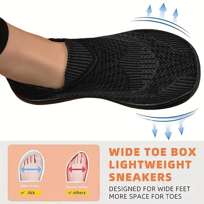 Wide Fit Walking Shoe – Spacious Design for Daily Wear