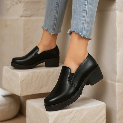 Women's Thick Sole Comfort Loafers