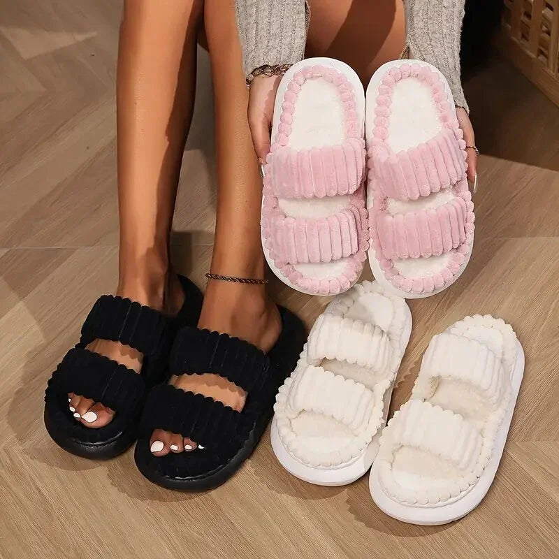 Orthopedic Double Strap Platform Sandals