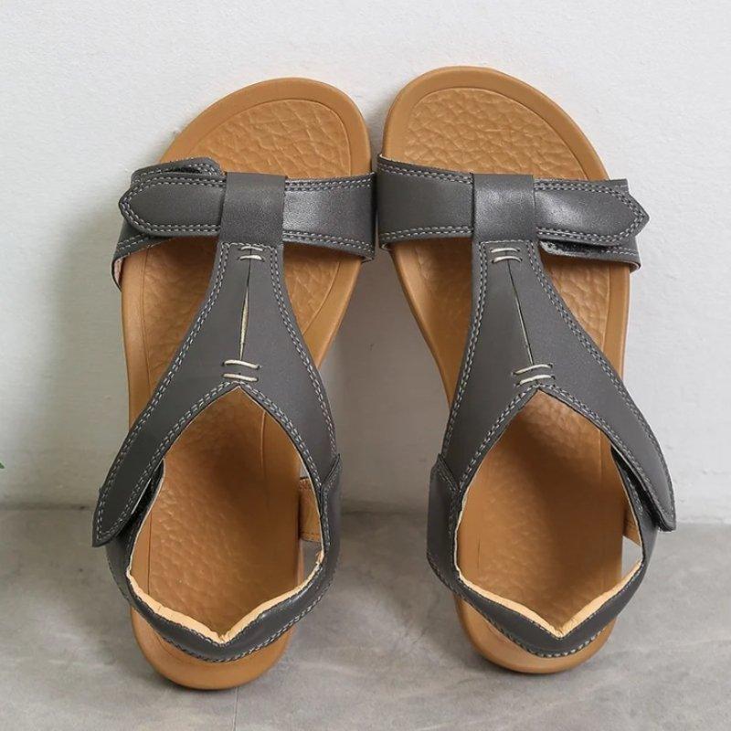 Edema Shoes - Women&#39;s Velcro Strap Sandals for Swollen Feet - Blissful Shoes