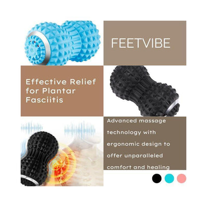FeetVibe Plantar Fasciitis Foot Massage Roller - Blissful Shoes