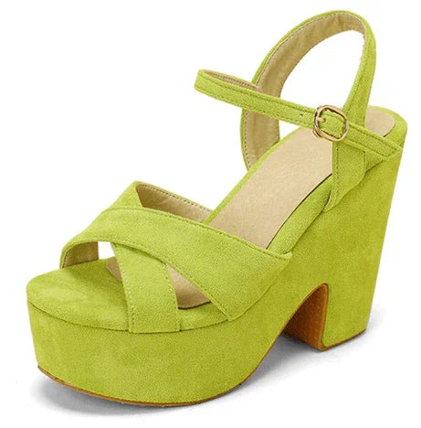 Orthopedic Wedge Sandals with Cushioned Footbed