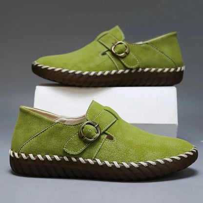 Women's Wide Toe Box Genuine Leather Moccasins