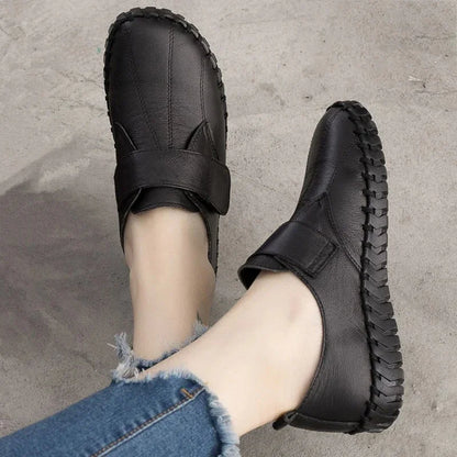 Women's Wide Toe Box Genuine Leather Loafers