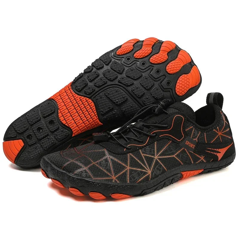 Wide Toe Box Barefoot Trail Running Shoes