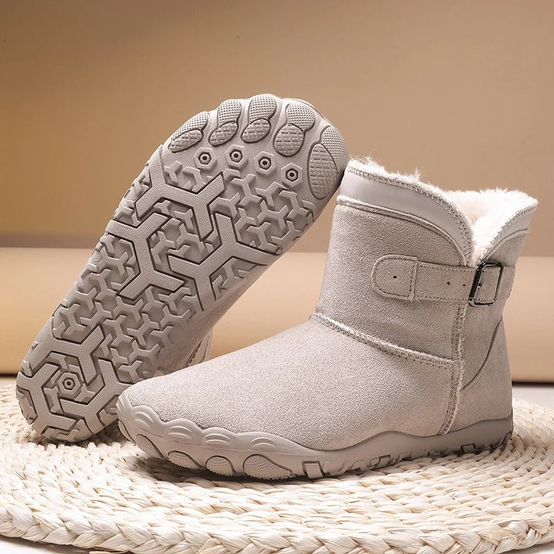Zero-Drop Ergonomic Barefoot Boots with Flexible Outsole