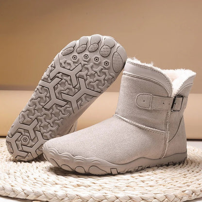 Zero-Drop Ergonomic Barefoot Boots with Flexible Outsole
