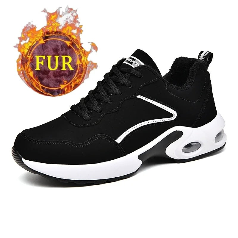 Women's Walking Shoes with Thick Cushioned Sole