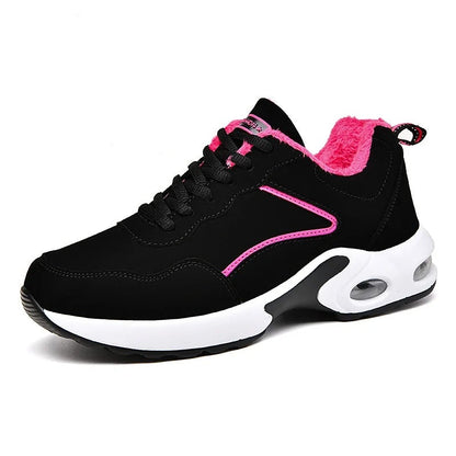 Women's Walking Shoes with Thick Cushioned Sole