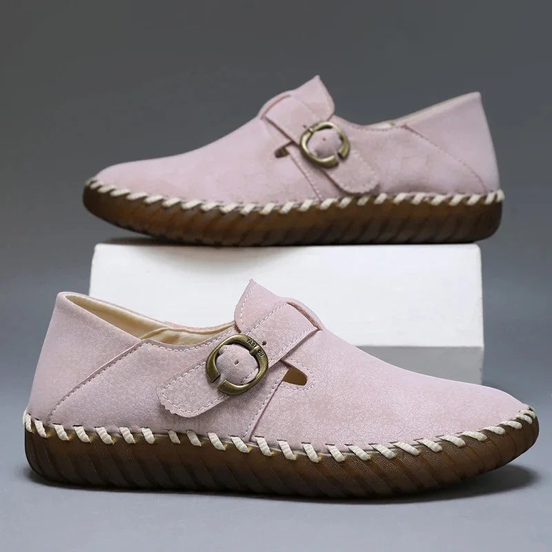 Women's Wide Toe Box Genuine Leather Moccasins