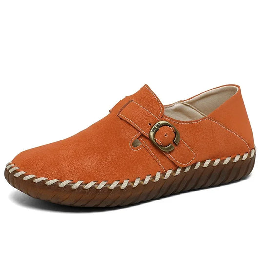 Soft Genuine Leather Slip-On Shoes