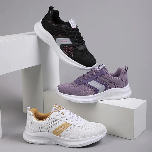 Women’s Breathable Knit Sport Sneakers
