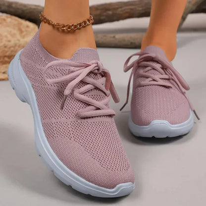 Breathable Knit Mesh Sport Sneakers