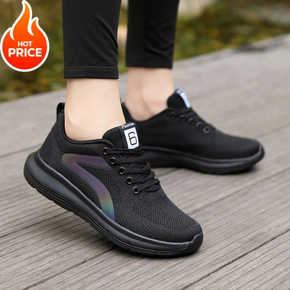 Four-Season Orthopedic Running Shoes with Shock-Absorption