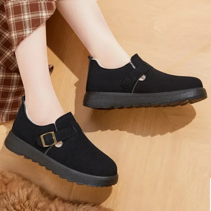 Women’s Cold-Weather Slip-On Short Boots