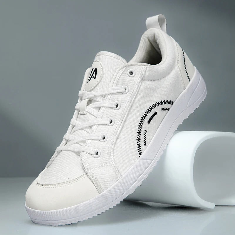 Unisex Wide Toe Box Sneakers - Mesh Upper Zero Drop