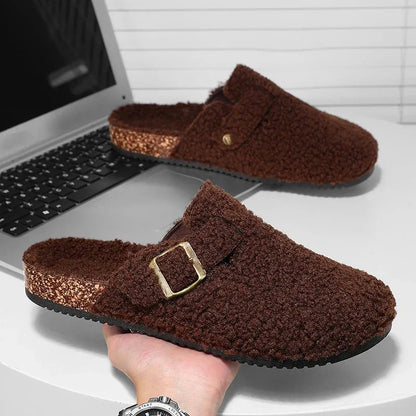 Fashionable Fleece-Lined Slippers