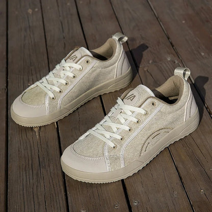 Unisex Wide Toe Box Sneakers - Mesh Upper Zero Drop