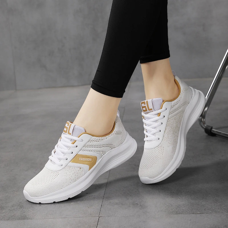 Women’s Breathable Knit Sport Sneakers