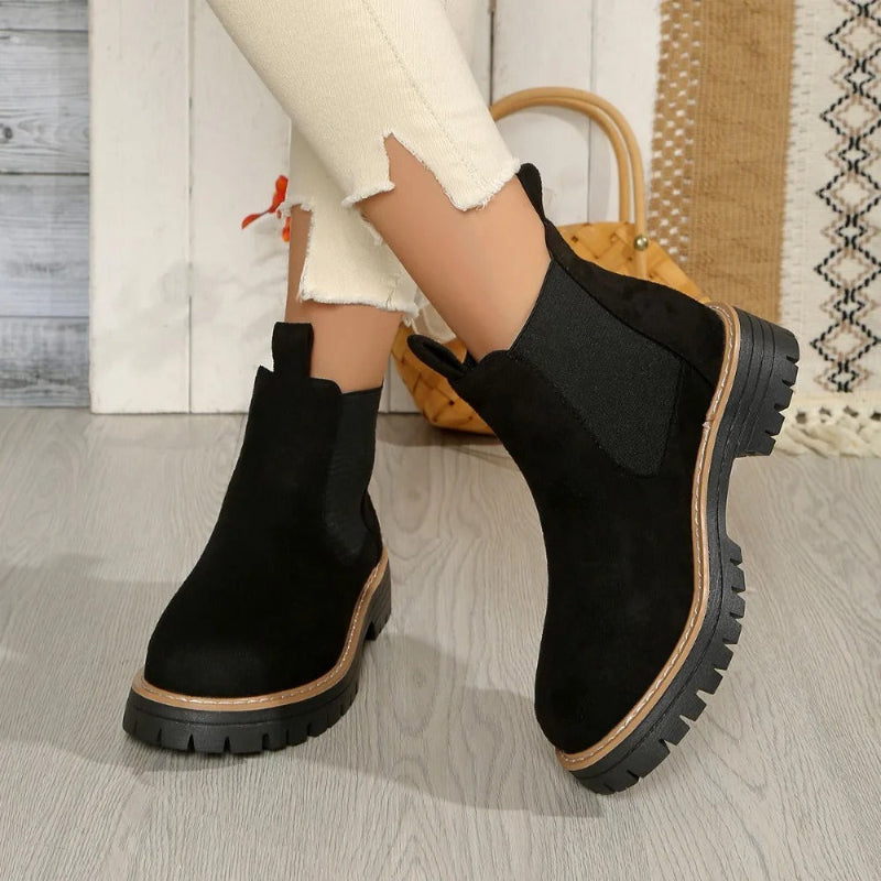 Women’s Ankle Boots with Lug Sole