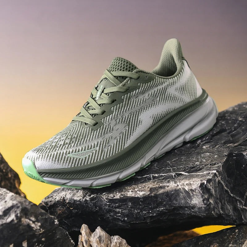 Unisex Breathable Mesh Running Sneakers with Cushioning