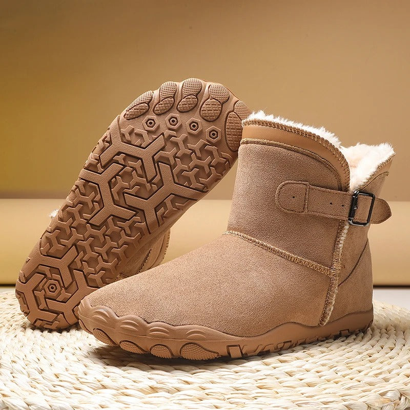 Zero-Drop Ergonomic Barefoot Boots with Flexible Outsole