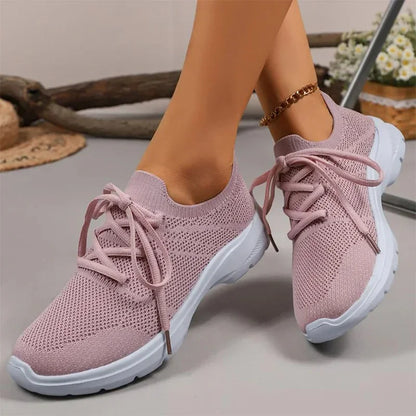 Breathable Knit Mesh Sport Sneakers