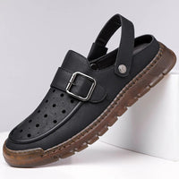 Black with Buckle Detail