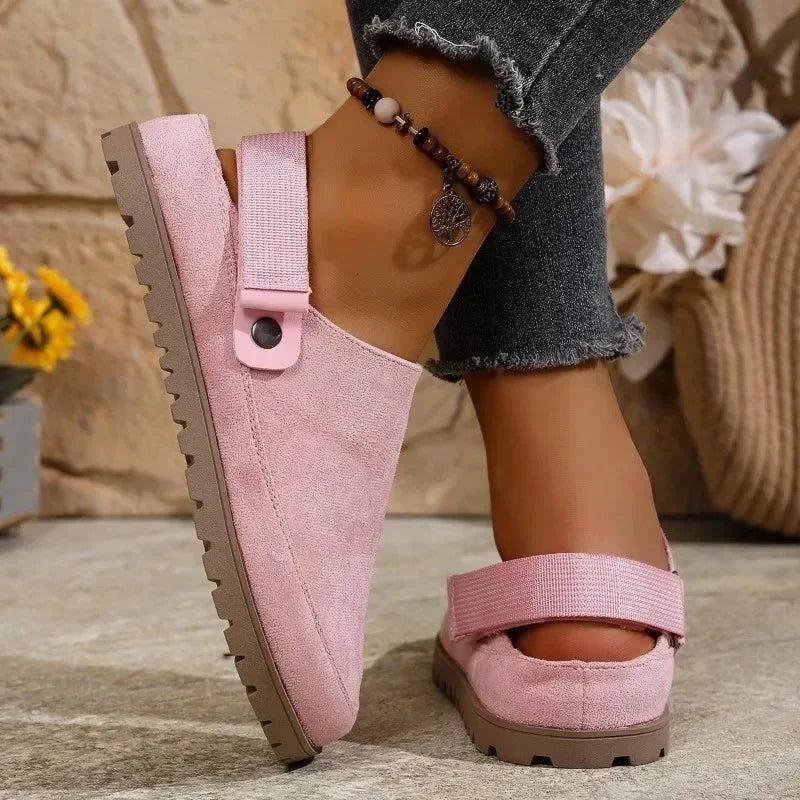 Women's Closed-Toe Clogs Adjustable 2-in-1