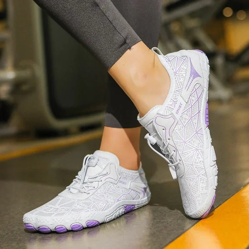 Wide Toe Box Barefoot Trail Running Shoes