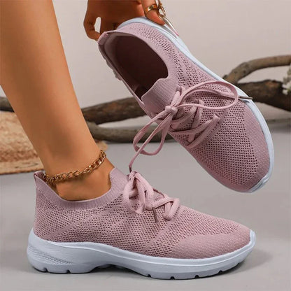 Breathable Knit Mesh Sport Sneakers