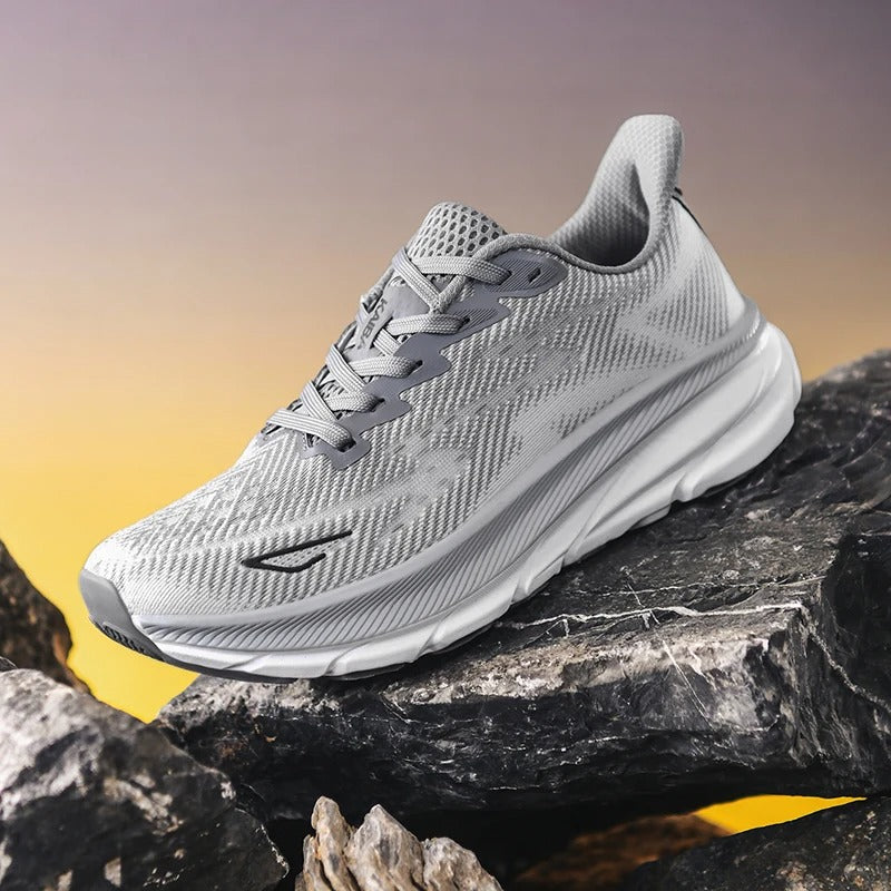 Unisex Breathable Mesh Running Sneakers with Cushioning
