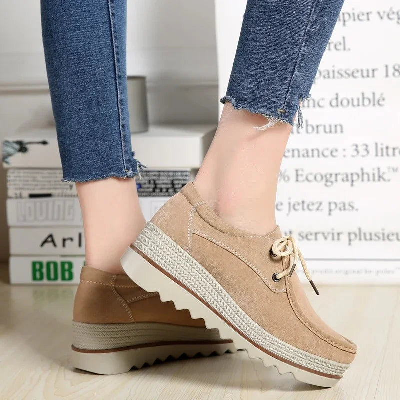 Women's Platform Loafer-Sneaker Hybrid