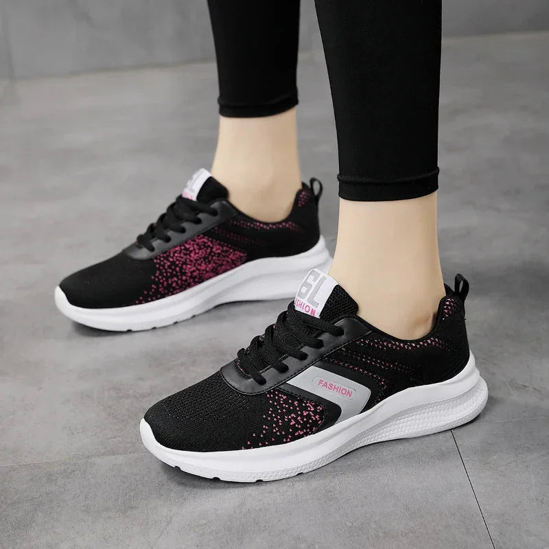 Women’s Breathable Knit Sport Sneakers