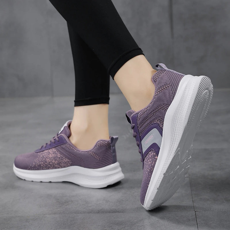 Women’s Breathable Knit Sport Sneakers